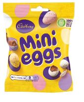 Cadbury Mini Eggs 80g BBD 31/7/24-UK Goodies