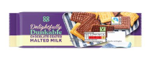 Co Op Delightfully Dunkable Chocolate Coated Malted Milk Biscuits 250g BBD 10/10/26-UK Goodies