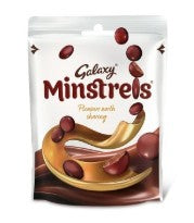 Galaxy Minstrels 125g BBD 26/10/25-UK Goodies