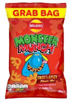 Monster Munch Flamin' Hot 40g-UK Goodies