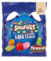 Nestle Smarties Mini Eggs 80g BBD 30/11/24-UK Goodies