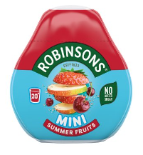Robinsons Mini Summer Fruits 66ml BBD 31/7/24-UK Goodies