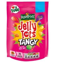 Rowntree's Jelly Tots Tangy 140g-UK Goodies