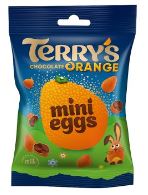 Terry's Chocolate Orange Mini Eggs 80g-UK Goodies
