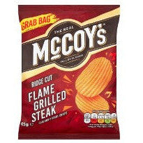 McCoy's Flame Grilled Steak Flavour Crisps 40g BBD 27/9/25-UK Goodies