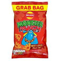 Monster Munch Flamin' Hot 40g BBD 4/10/25-UK Goodies