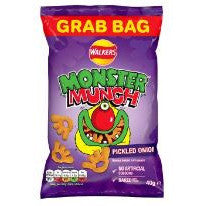 Monster Munch Pickled Onion 40g BBD 4/10/25-UK Goodies
