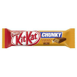 Nestle KitKat Chunky Peanut BBD 30/5/25-UK Goodies