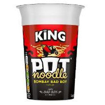 Pot Noodle King Size Bombay Bad Boy 114g BBD 30/11/25-UK Goodies