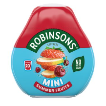Robinsons Mini Summer Fruits 66ml BBD 28/2/26-UK Goodies