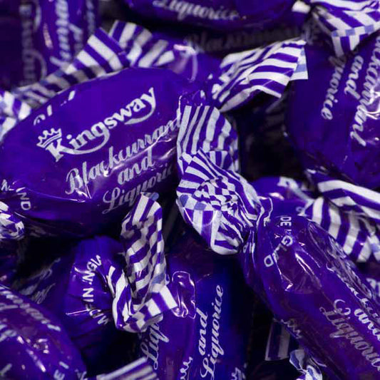 Blackcurrant & Liquorice 100g-UK Goodies