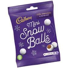 Cadbury Mini Snowballs 80g-UK Goodies