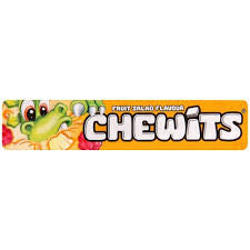 Chewits Fruit Salad Flavour BBD 30/5/24-UK Goodies