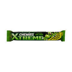Chewits Xtreme Sour Apple BBD 31/12/24-UK Goodies