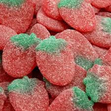 Fizzy Strawberries 100g-UK Goodies