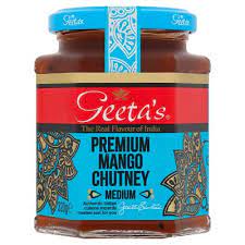 Geeta's Premium Mango Chutney 230g-UK Goodies