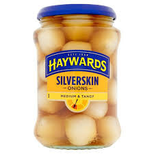 Haywards Silverskin Onions - Medium & Tangy 400g-UK Goodies