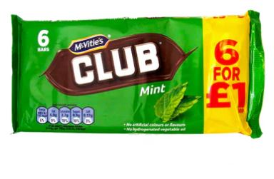 Jacob's Club Mint - 6 Pack BBD 20/4/24-UK Goodies