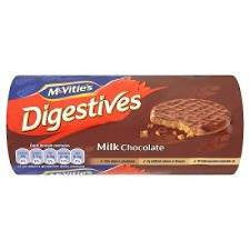 McVitie's Digestives Milk Chocolate BBD 24/8/24-UK Goodies