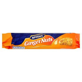 McVitie's Ginger Nuts 250g BBD 15/11/25-UK Goodies