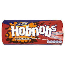 McVitie's Hobnobs Dark Chocolate 262g BBD 29/6/24-UK Goodies