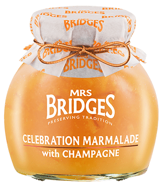 Mrs Bridges Celebration Marmalade with Champagne 340g-UK Goodies