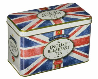 New English Teas - Vintage Style Union Jack Tea Tin-UK Goodies