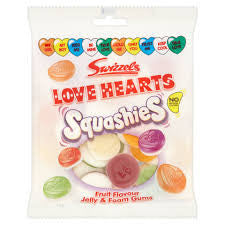 Swizzels Love Heart Squashies-UK Goodies