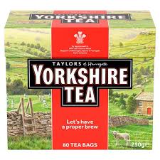 Yorkshire Tea 80 Tea Bags-UK Goodies