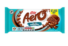 Nestle Aero Chocolate Hazelnut Flavour Sharing Block 90g BBD 31/12/25-UK Goodies