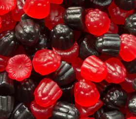 Blackberry & Raspberry Gums 100g-UK Goodies