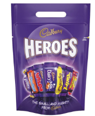 Cadbury Heroes Gift Pouch Bag 270g-UK Goodies