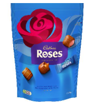 Cadbury Roses Gift Pouch Bag 270g-UK Goodies