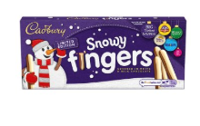 Cadbury Snowy Fingers 115g-UK Goodies
