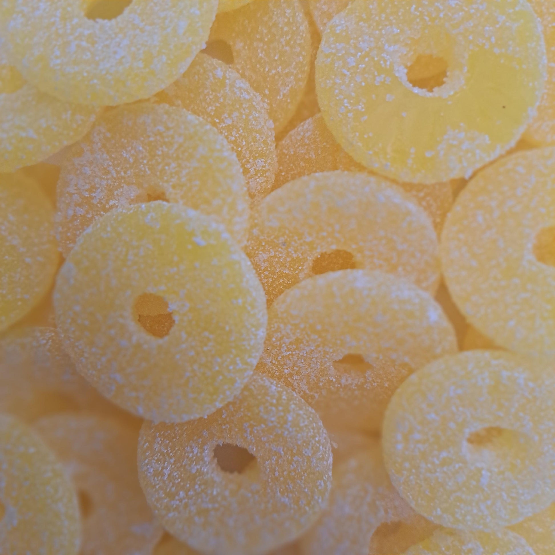 Fizzy Pineapple Slices 100g-UK Goodies