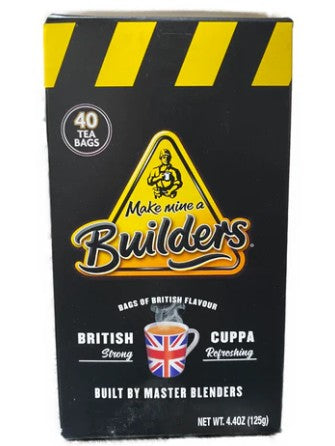 Make Mine A Builders 40 teabags-UK Goodies