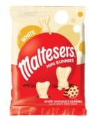 Maltesers White Chocolate Mini Bunnies 58g - BBD 31/5/26-UK Goodies