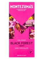 Montezuma's Black Forest - Dark Chocolate with Cherry 90g BBD 10/6/26-UK Goodies