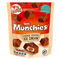 Nestle Munchie Cookie Dough Ice Cream 97g BBD 30/11/25-UK Goodies
