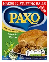 Paxo Sage & Onion Stuffing Mix 170g-UK Goodies