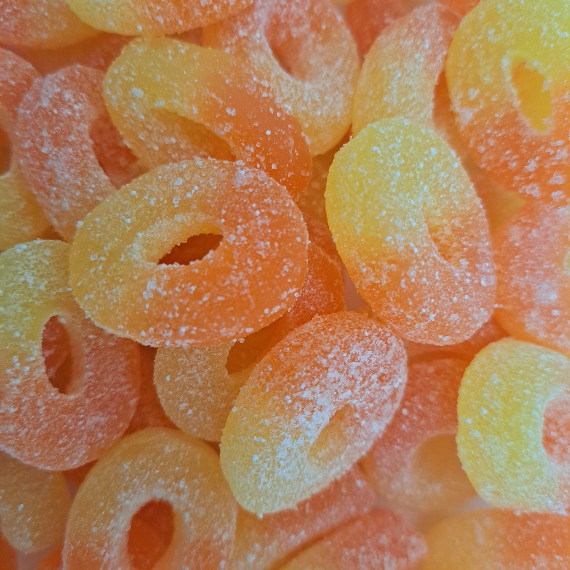 Peach Rings 100g-UK Goodies