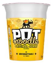Pot Noodle Original Curry 90g BBD 31/12/23-UK Goodies