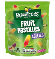 Rowntree's Fruit Pastilles Lollies 130g-UK Goodies