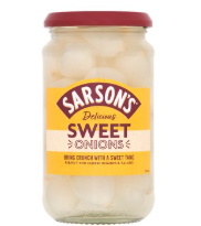 Sarson's Delicious Sweet Onions 460g-UK Goodies