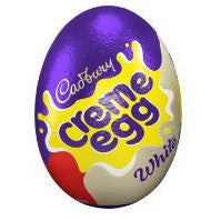 Cadbury Creme Egg White Single 40g BBD 31/7/24-UK Goodies