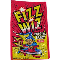 Fizz Wiz Popping Candy - Cherry-UK Goodies