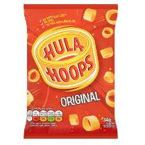 Hula Hoops Original 34g BBD 26/4/25-UK Goodies