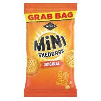 Jacob's Mini Cheddars BBD 20/10/25-UK Goodies