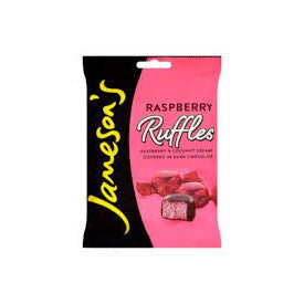 Jameson's Raspberry Ruffles 135g BBD 30/5/25-UK Goodies