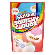 Skittles Squishy Cloudz Fruits Sweets 94g-UK Goodies